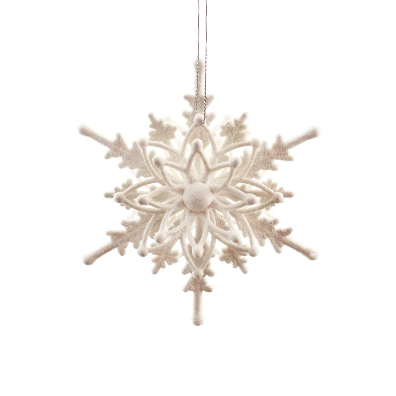 13cm 3D Snowflake Shatterproof Ornament 01201