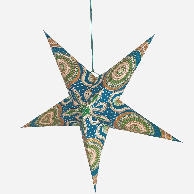 Multicolor Pointed Decorative Star Fine Punches