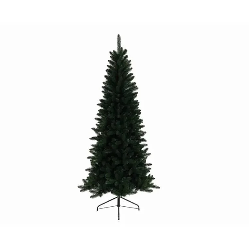 6ft Everlands Lodge Slim Pine Artificial Christmas Tree by Kaemingk