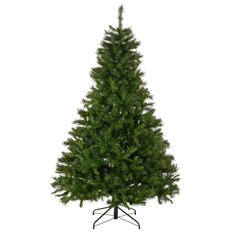 7ft (2.1m) Green Christmas Tree Artificial Mixed Pine