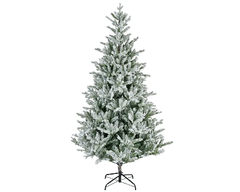 7ft / 210cm Everlands Allison Pine Snowy Artificial Christmas Tree by Kaemingk