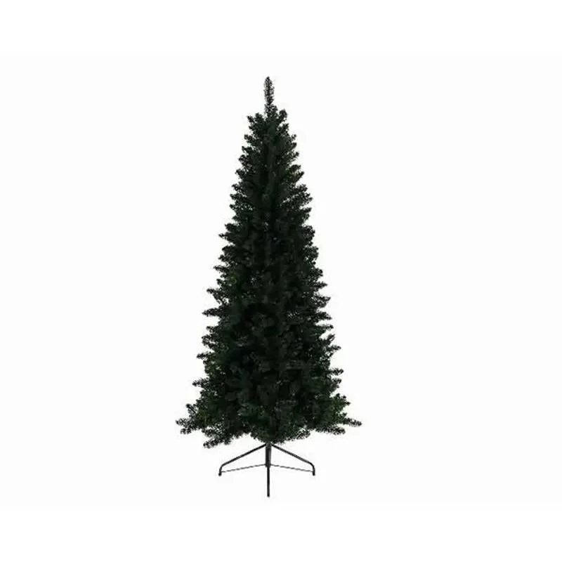 7ft Everlands Lodge Slim Pine Artificial Christmas Tree by Keamingk