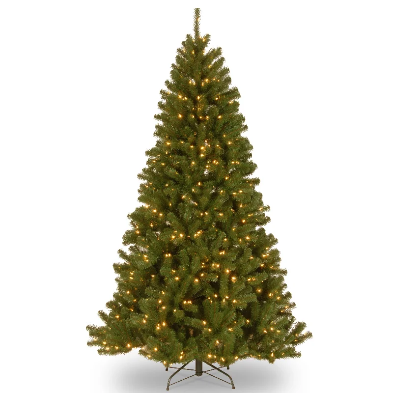 9 ft. Pre-Lit North Valley Spruce Tree with  PowerConnect Dual Color LED Lights