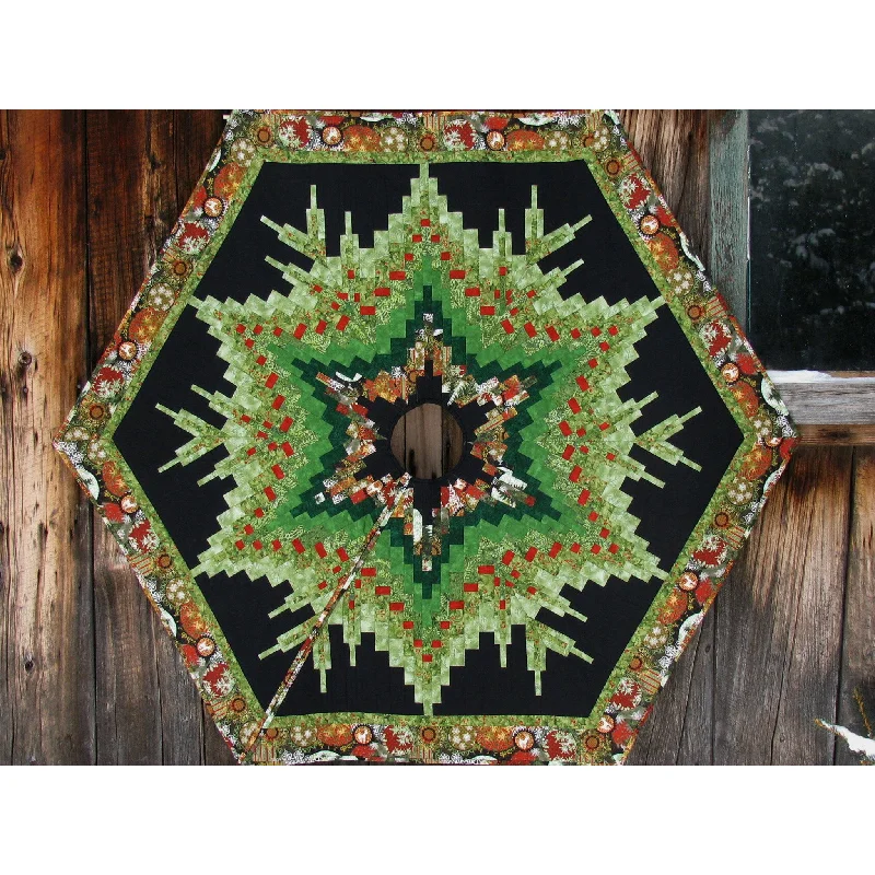 Bargello Tree Skirt ME-111e - Downloadable Pattern