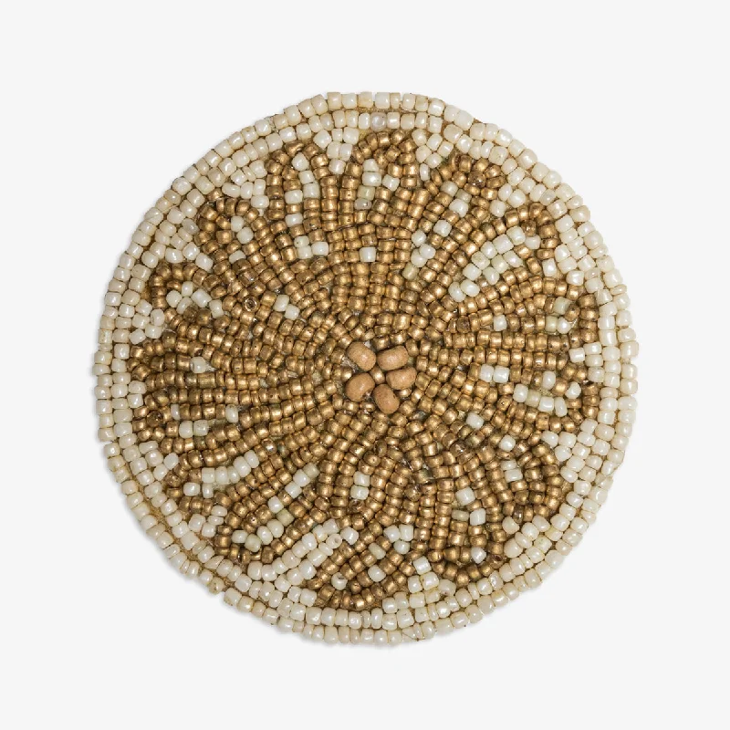 Beaded Coaster Round