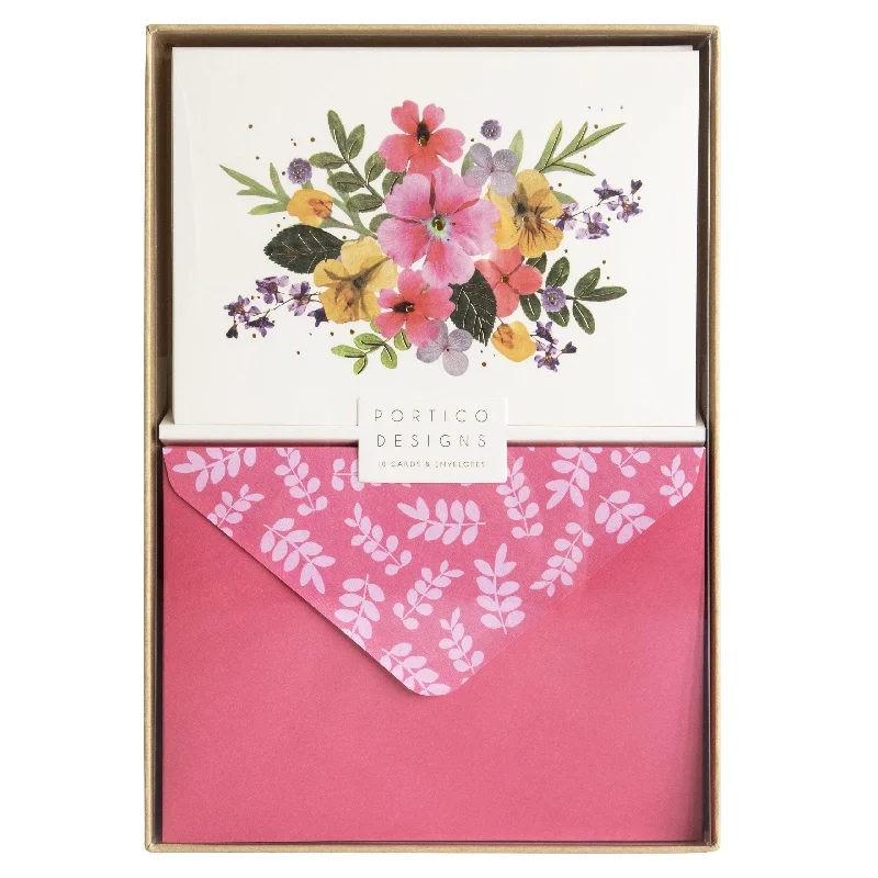 Boxed Notecards - Pressed Petals 13970