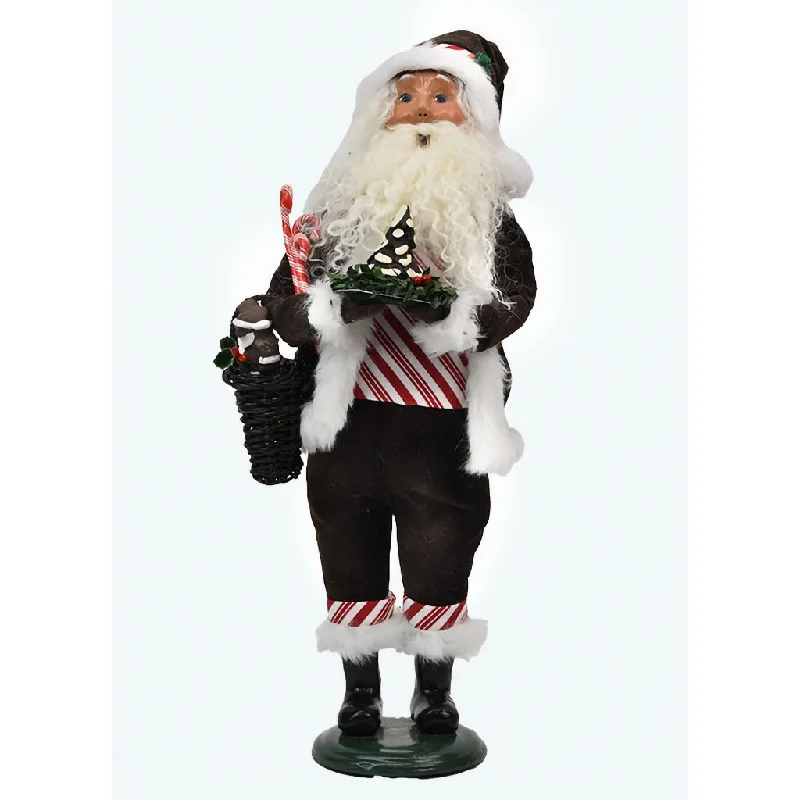 Byers' Choice : Chocolate Santa