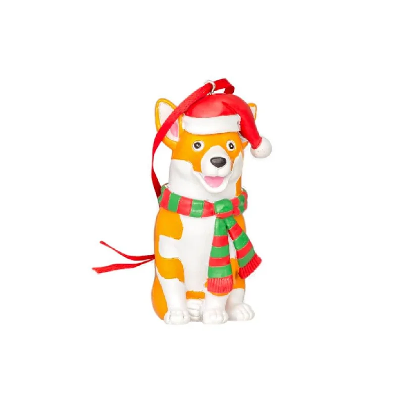 Christmas Corgi Christmas Tree Ornament Decoration