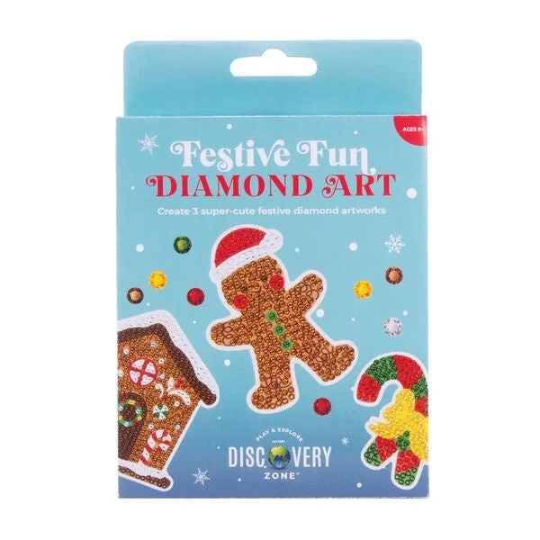 Christmas Diamond Art Gingerbread