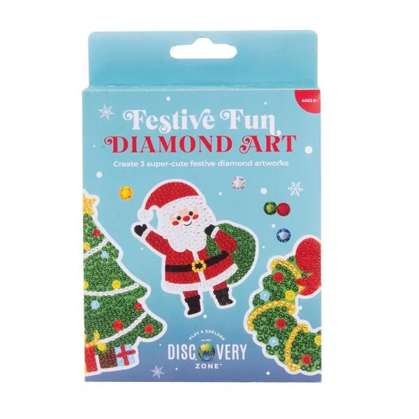 Christmas Diamond Art Santa