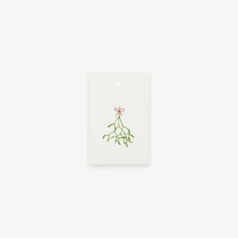 CHRISTMAS GIFT TAGS // MISTLETOE