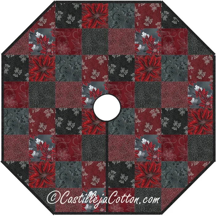 Christmas Traditions Tree Skirt Pattern CJC-4639w  - Wholesale Product