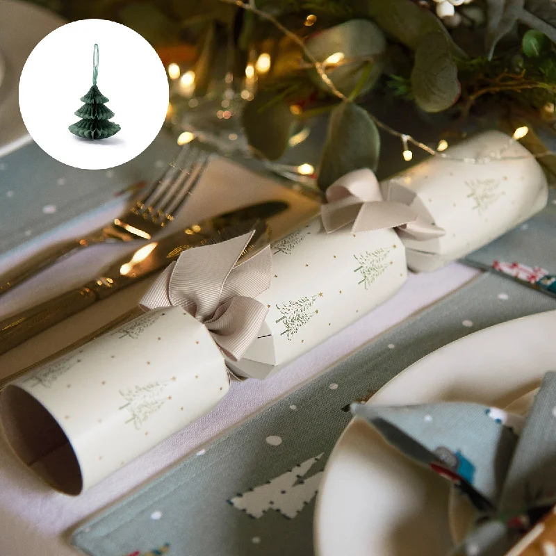 Christmas Trees Christmas Crackers (Set of 6)