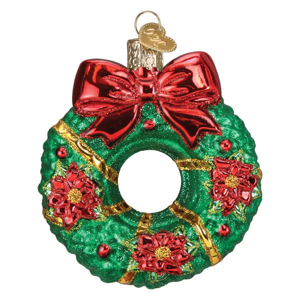 Christmas Wreath Ornament - Old World Christmas