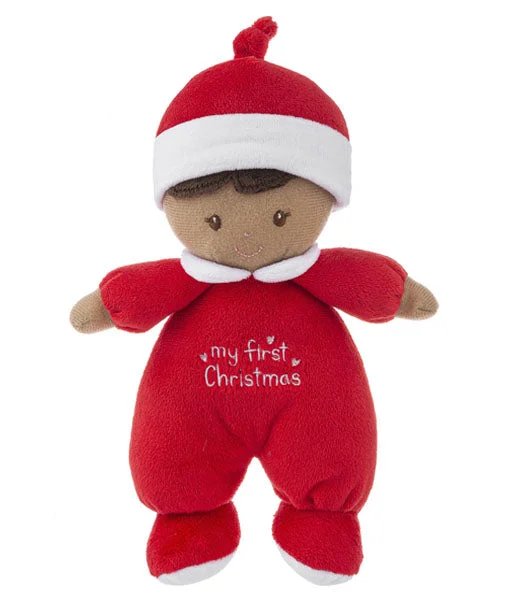 9"H My First Christmas Baby Doll