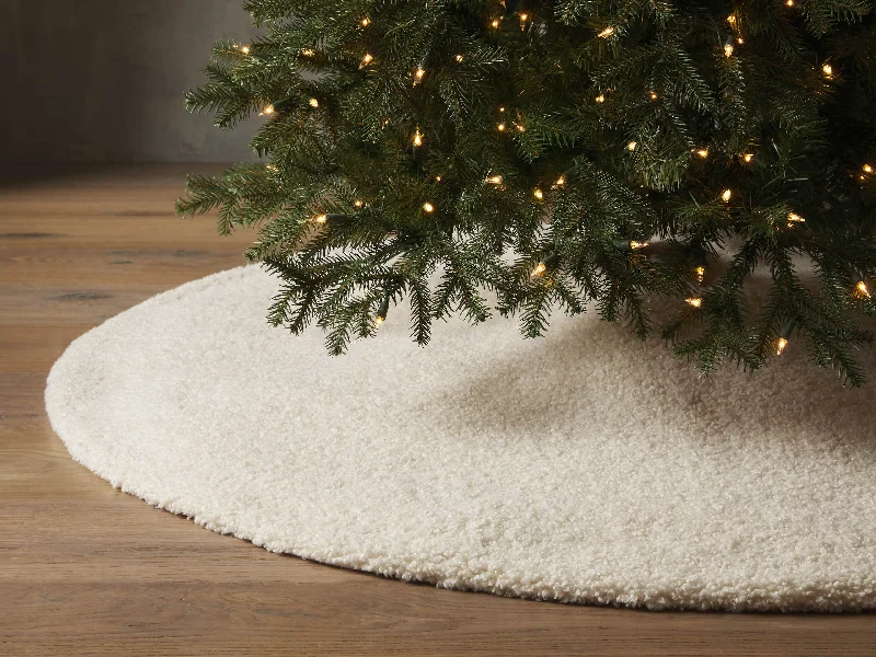 Faux Sherpa Tree Skirt