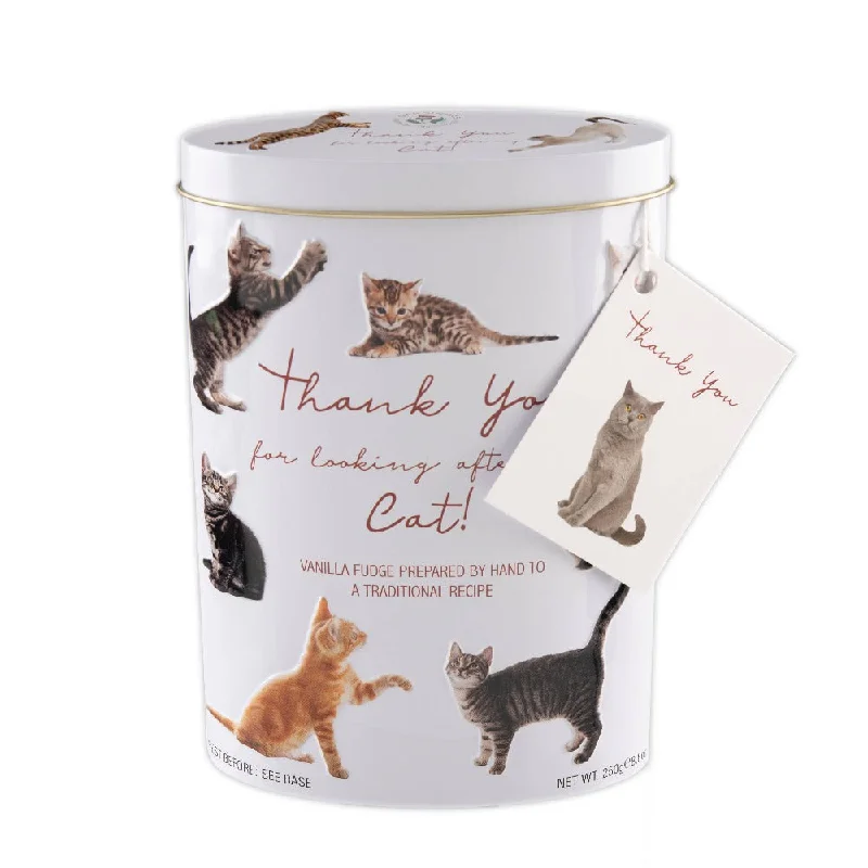 Thank You "Cats" Tin Vanilla Fudge