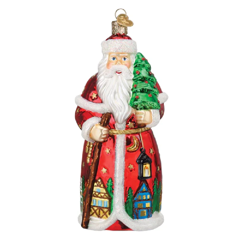 German Santa Ornament - Old World Christmas