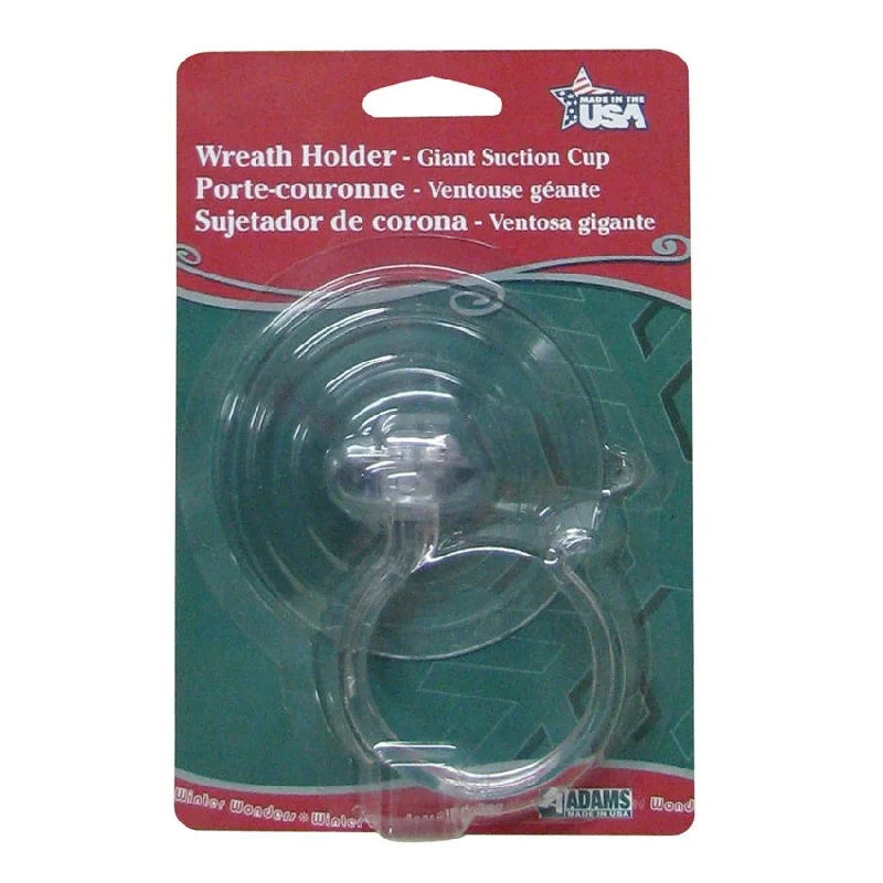 Giant Suction Cup Wreath Holder