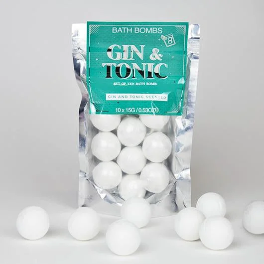 Gin and Tonic Bath Bombs