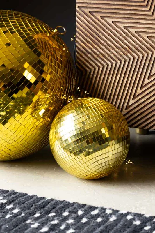 Gold Disco Ball - 20cm