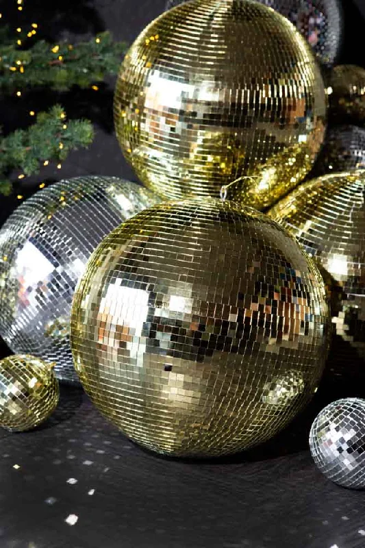 Gold Disco Ball - 40cm