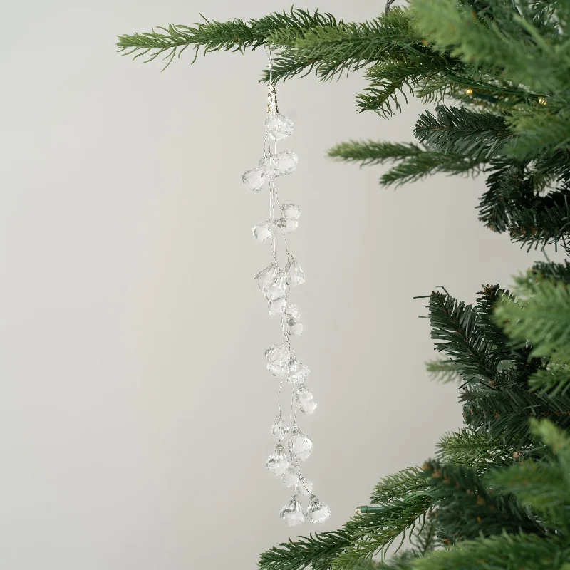 Hanging Crystal Bead Ornament