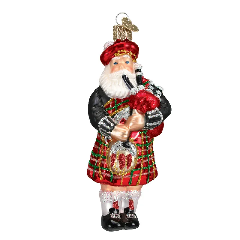 Highland Santa Ornament - Old World Christmas