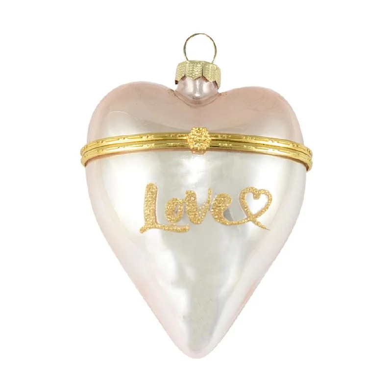 INGE Glass Openable Heart, 10 cm