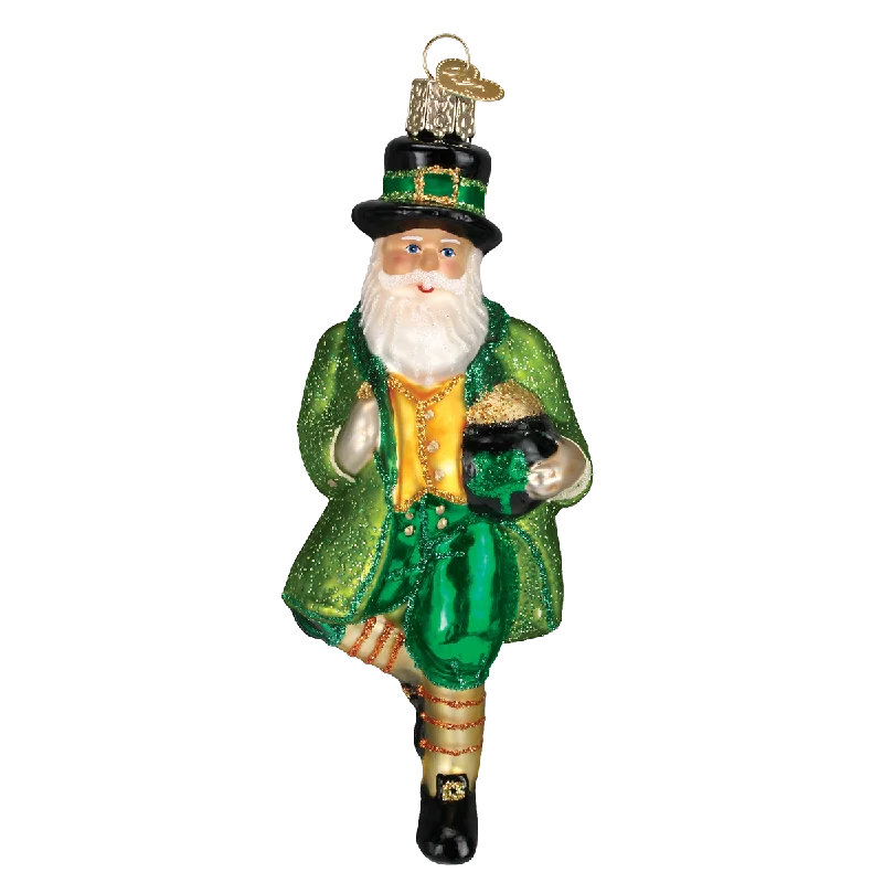 Irish Santa Ornament - Old World Christmas