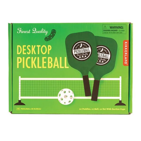 Kikkerland Desktop Pickleball