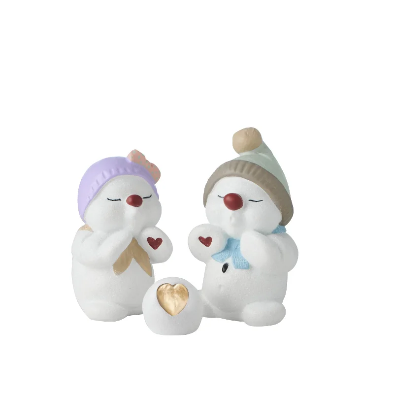 Klarborg Snowmen 2024 - Elvi & Elius - 10th-anniversary edition