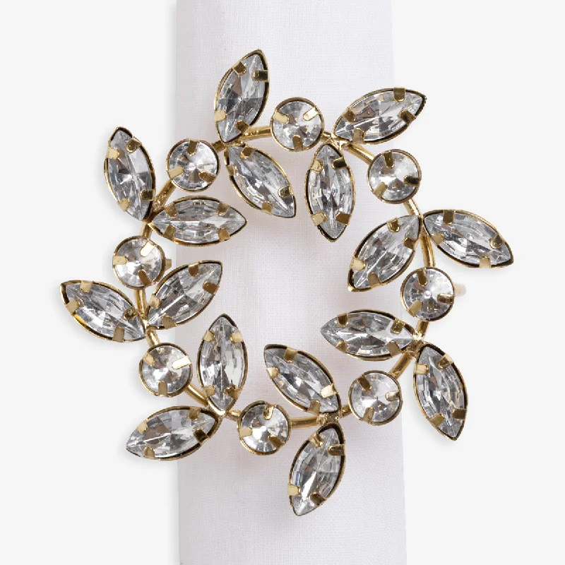 Leaf Jewel Napkin Ring