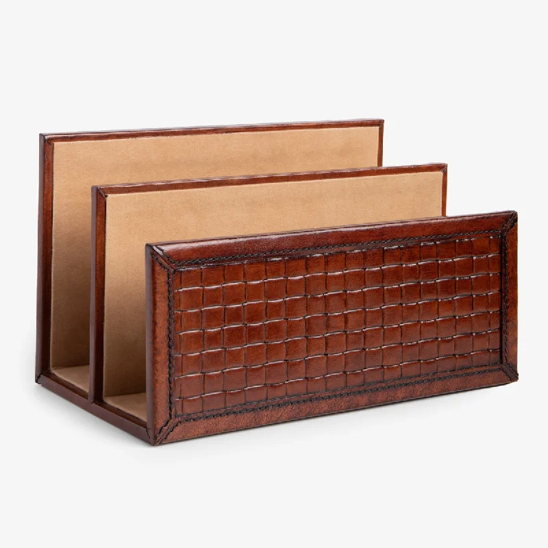 Leather Letter Holder