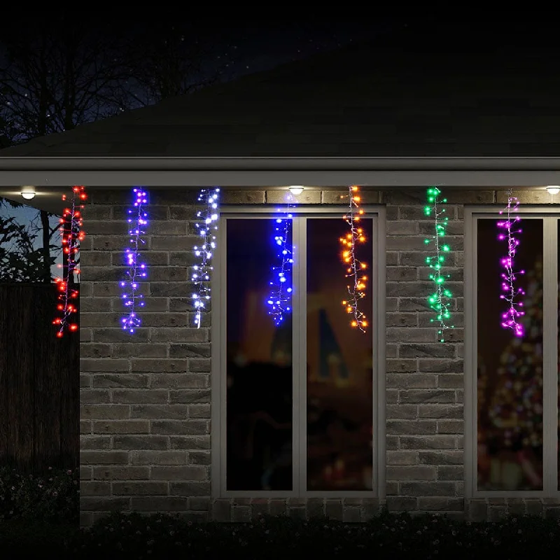 LED Rainbow Cluster Digital Lights Strand