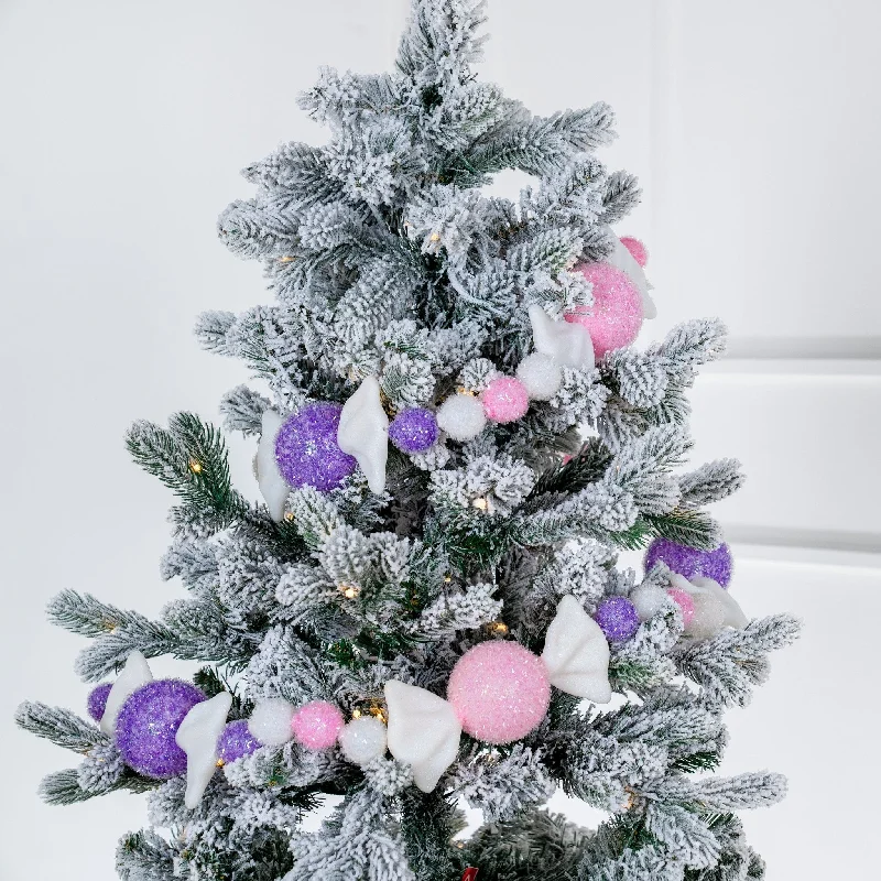 Lilac, Pink & White Candy Festive Garland