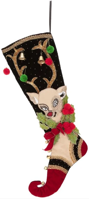 Mark Roberts 26" Fancy Deer Stocking