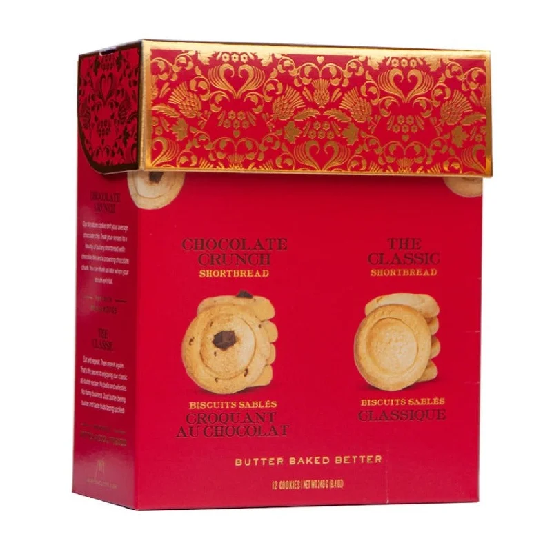 Mary Macleod's Shortbread Cookies Red Giftbox - Assorted