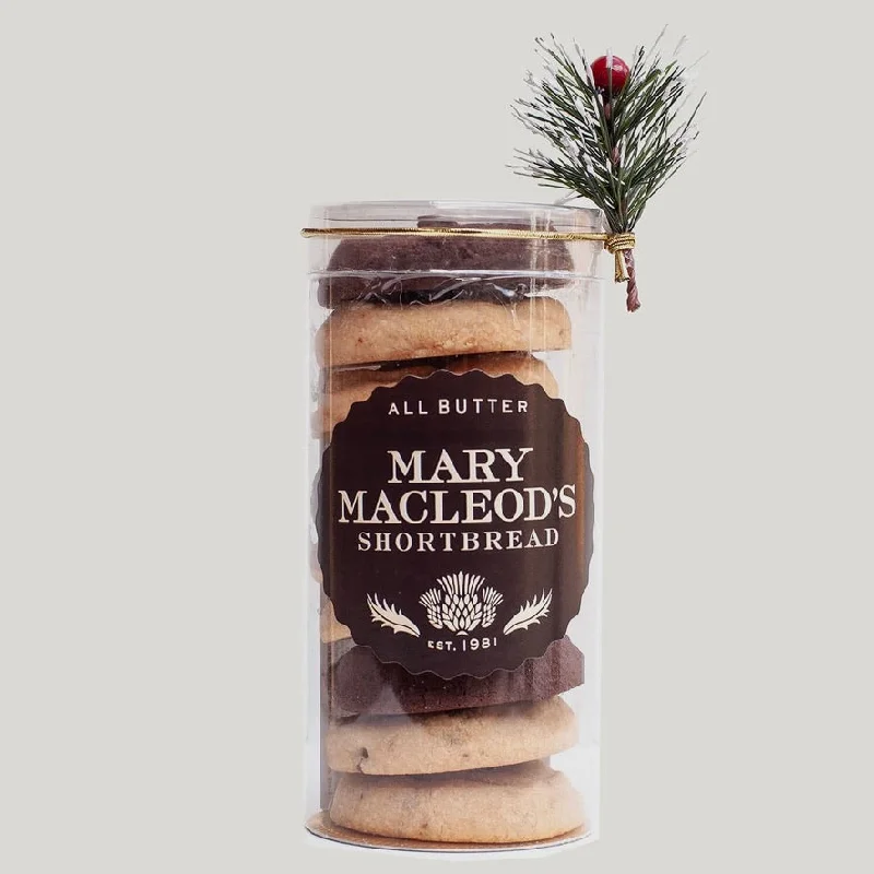 Mary Macleod's Shortbread Cookies Tall Canister - Assorted