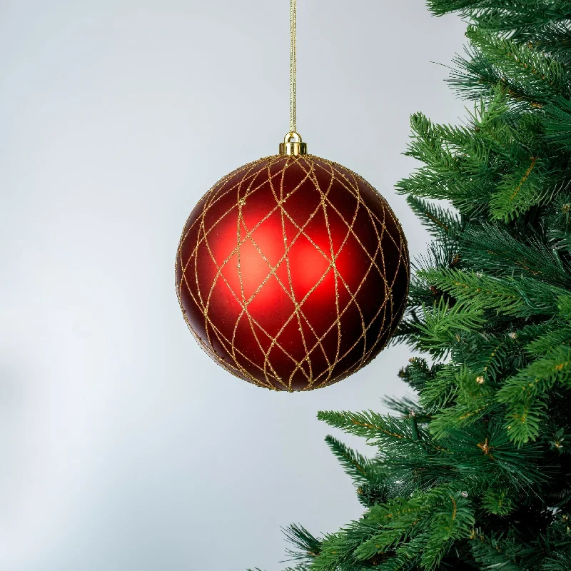 Matte & Textured Ball Ornament