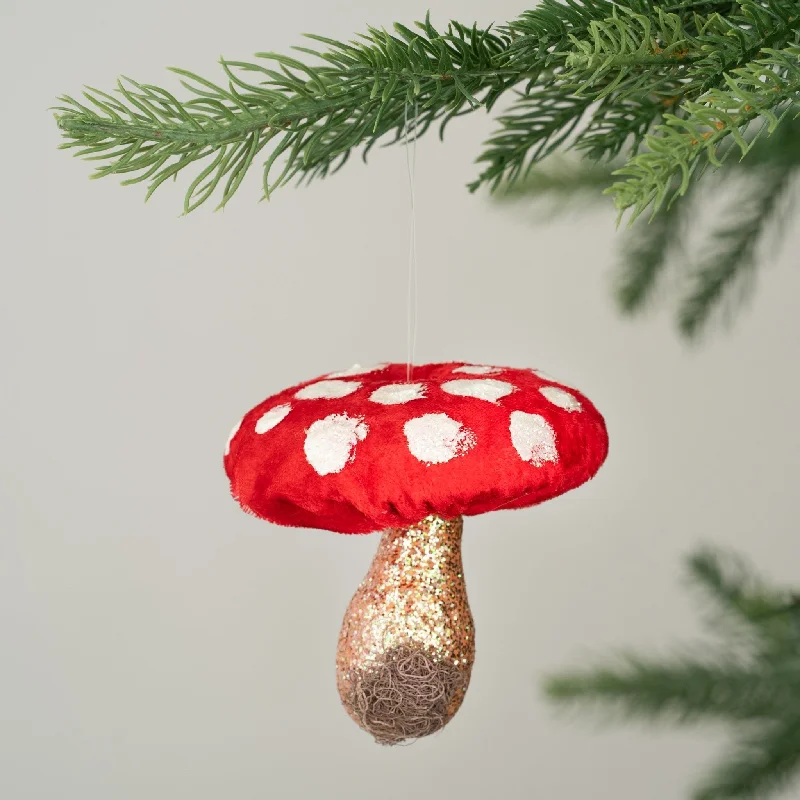 Mystic Mushroom Festive Ornament