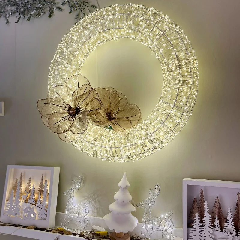 Noma Micro LED Wreath 60cm