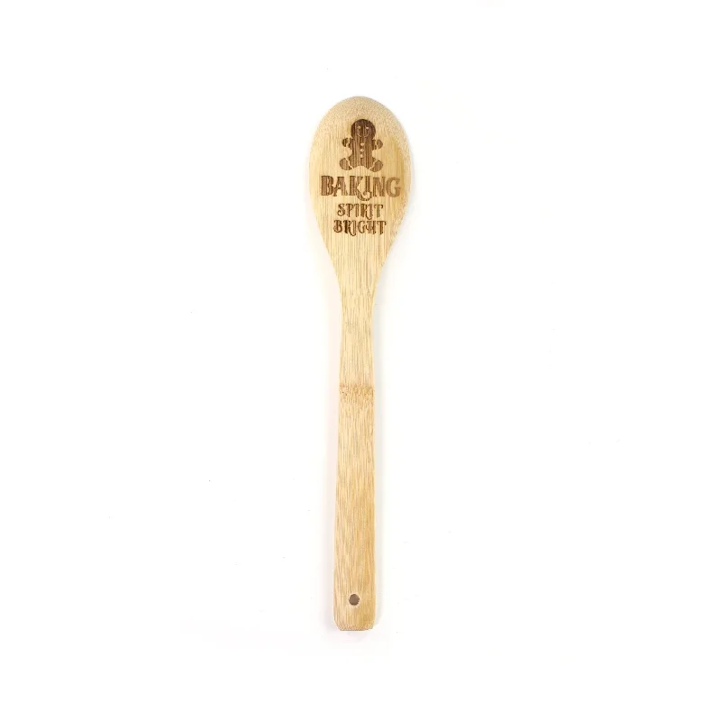 Baking Spirit Bright Wooden Stirring Spoon CRT001A