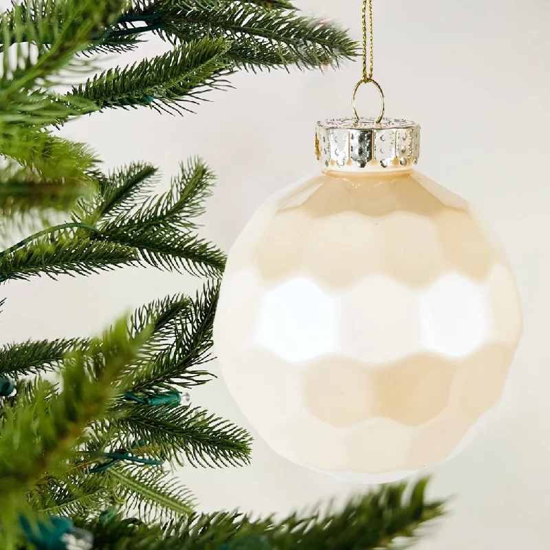 Mute Champagne Diamond Ball Ornament