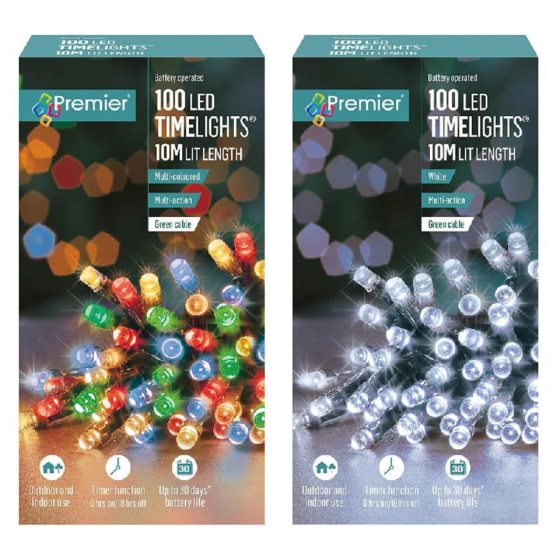 Premier 100 Multi-Action LED Battery Operated Lights