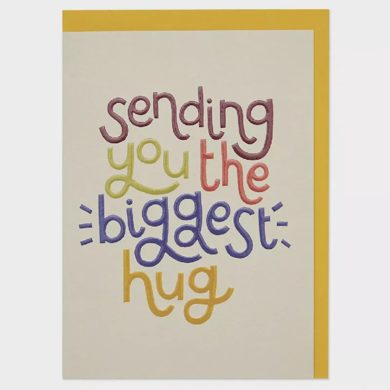 Raspberry Blossom Card - Biggest Hugs 13957