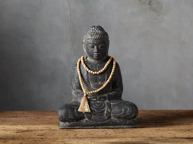 Seated Buddha with Beads