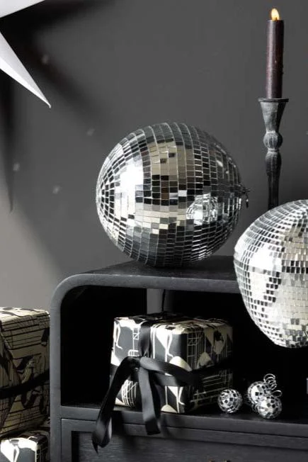 Silver Disco Ball - 20cm