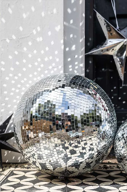 Silver Disco Ball - 40cm