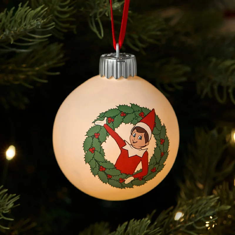 The Elf on the Shelf® LED Christmas Bauble